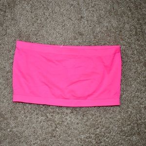 Neon pink Forever 21 bandeau
